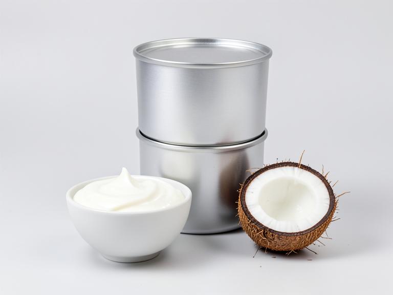 coconut milk cans
