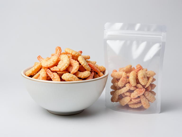 prawn cracker bag